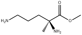 Ornithine, 2-methyl-, methyl ester (9CI) Structural