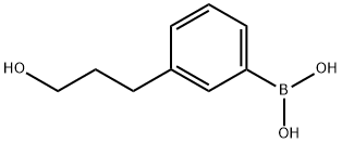 [3-(3-HYDROXYPROPYL)PHENYL]BORONIC ACID Structural