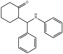 Cyclohexanone, 2-(a-anilinobenzyl)-