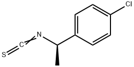 (R)-(-)-1-(4-CHLOROPHENYL)ETHYL ISOTHIOCYANATE Structural