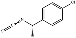 (S)-(+)-1-(4-CHLOROPHENYL)ETHYL ISOTHIOCYANATE Structural