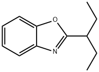 2-(1-Ethylpropyl)benzoxazole Structural