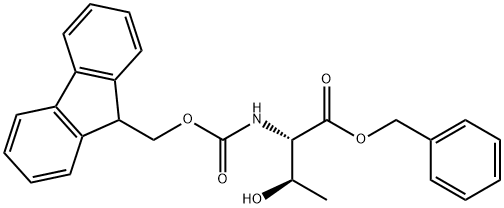 Fmoc-Thr-Obzl Structural
