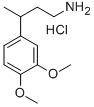 3-(3,4-Dimethoxyphenyl)butylamine hydrochloride