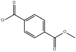 Methyl 4-chlorocarbonylbenzoate Structural