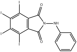 Phthalimide, N-anilinotetraiodo-