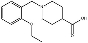 1-(2-ETHOXY-BENZYL)-PIPERIDINE-4-CARBOXYLIC ACID Structural