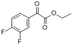 ETHYL 3,4-DIFLUOROBENZOYLFORMATE Structural