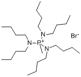 Phosphonium, methyltris(dibutylamino)-, bromide Structural