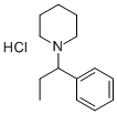 1-Phenylpropylpiperidine hydrochloride