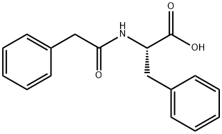 N-(PHENYLACETYL)-L-PHENYLALANINE Structural