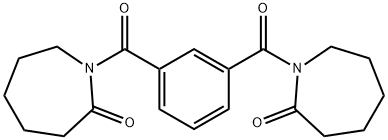 1,1'-Isophthaloylbiscaprolactam Structural