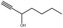 1-HEPTYN-3-OL Structural