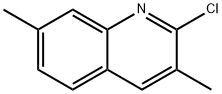 2-chloro-3,7-dimethylquinoline Structural