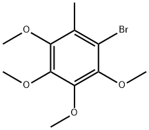 2-Methyl-3,4,5,6-tetramethoxybromobenzene Structural