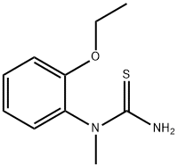 Thiourea,  N-(2-ethoxyphenyl)-N-methyl- Structural
