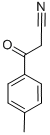 4-METHYLBENZOYLACETONITRILE Structural