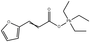 (Furylacryloyloxy)triethyl plumbane