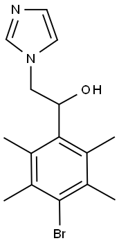 1H-Imidazole-1-ethanol, alpha-(4-bromo-2,3,5,6-tetramethylphenyl)-