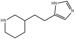 3-[2-(1H-IMIDAZOL-4-YL)-ETHYL]-PIPERIDINE Structural