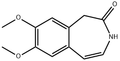 7,8-Dimethoxy-1,3-dihydro-2H-3-benzazepin-2-one Structural Picture