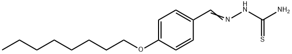 p-(Octyloxy)benzaldehyde thiosemicarbazone Structural