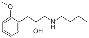 1-Butylamino-3-(o-methoxyphenyl)-2-propanol