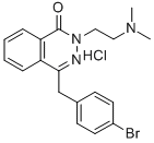 1(2H)-Phthalazinone, 4-(p-bromobenzyl)-2-(2-(dimethylamino)ethyl)-, hy drochloride
