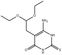 6-AMINO-5(2,2-DIETHOXYETHYL)-4-HYDROXY-2-MERCAPTOPYRIMIDINE