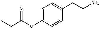 Phenol, 4-(2-aminoethyl)-, propanoate (ester) (9CI) Structural