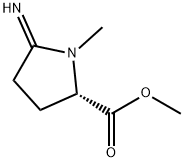 Proline, 5-imino-1-methyl-, methyl ester (9CI) Structural