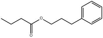 3-PHENYLPROPYL BUTYRATE Structural