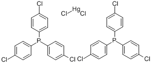 Bis(tris(p-chlorophenyl)phosphine)mercuric chloride complex