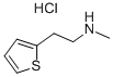 METHYL-(2-THIOPHEN-2-YL-ETHYL)-AMINE HYDROCHLORIDE Structural