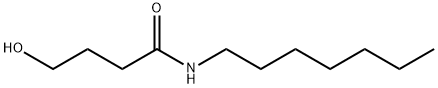 N1-HEPTYL-4-HYDROXYBUTANAMIDE Structural