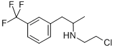 N-(2-Chloroethyl)-alpha-methyl-m-trifluoromethylphenethylamine Structural