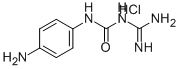 1-Amidino-3-(p-aminophenyl)urea hydrochloride