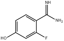 Benzenecarboximidamide, 2-fluoro-4-hydroxy- (9CI) Structural
