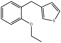 Thiophene, 3-[(2-ethoxyphenyl)methyl]- (9CI) Structural