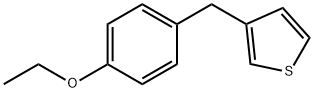 Thiophene, 3-[(4-ethoxyphenyl)methyl]- (9CI) Structural