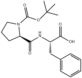 BOC-D-PRO-PHE-OH Structural