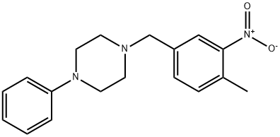 2-Methyl-5-(N-phenylpiperazinomethyl)nitrobenzene