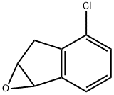 5-CHLORO-6,6A-DIHYDRO-1AH-1-OXA-CYCLOPROPA[A]INDENE Structural