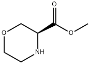 3-Morpholinecarboxylicacid,methylester,(3S)-(9CI) Structural