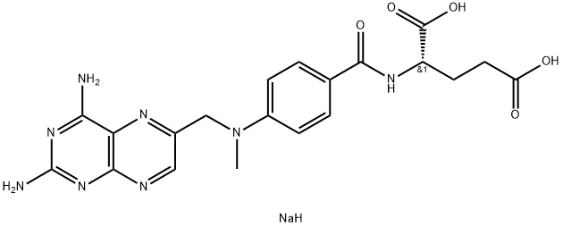 Methotrexate disodium salt Structural