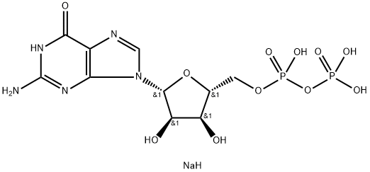 Guanosine-5'-diphosphate disodium salt Structural