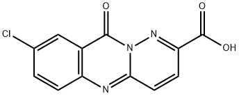 10H-Pyridazino[6,1-b]quinazoline-2-carboxylic acid, 8-chloro-10-oxo-