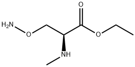 Serine, O-amino-N-methyl-, ethyl ester (9CI) Structural