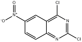 QUINAZOLINE, 2,4-DICHLORO-6-NITRO Structural