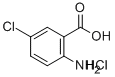 2-AMINO-5-CHLORO-BENZOIC ACID HCL Structural